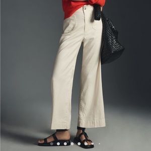 Collette cream linen pants